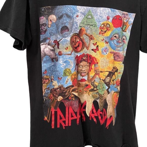 Trippie Red Short Sleeve Graphic Tee in Size Medium - Picture 3 of 6